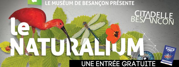 AvantagesJeunes's tweet photo. Du nouveau à la @CitadelBesancon  : Le Naturalium : entrée gratuite valable jusqu'au 30 juin seulement ! Viiite 🏃👌 https://t.co/gteSj23X4K https://t.co/IOLprXCJHY