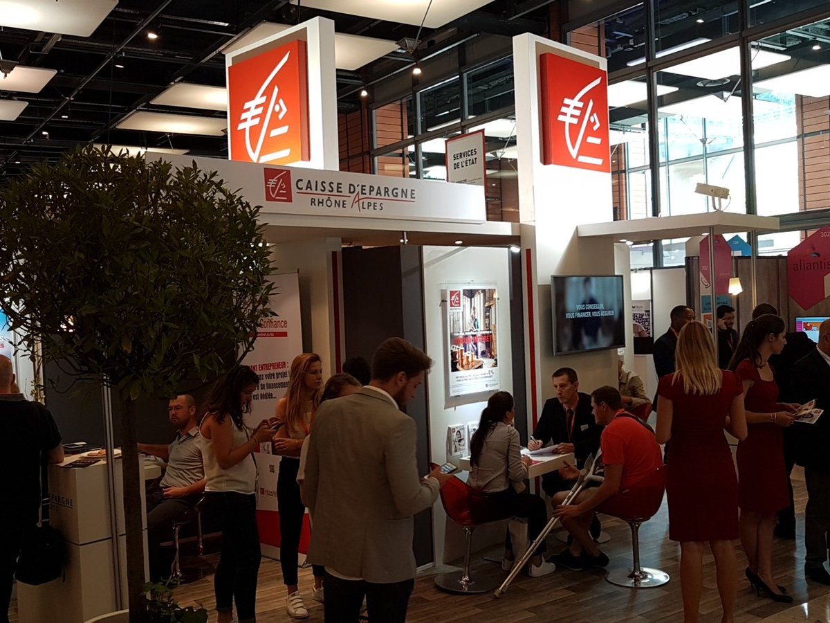 Civier61's tweet photo. Retrouvez-nous sur notre stand Caisse d'Epargne Rhône Alpes et parlons ensemble de votre projet ! @CE_RhoneAlpes #SDE2017 https://t.co/YatArOhkUr