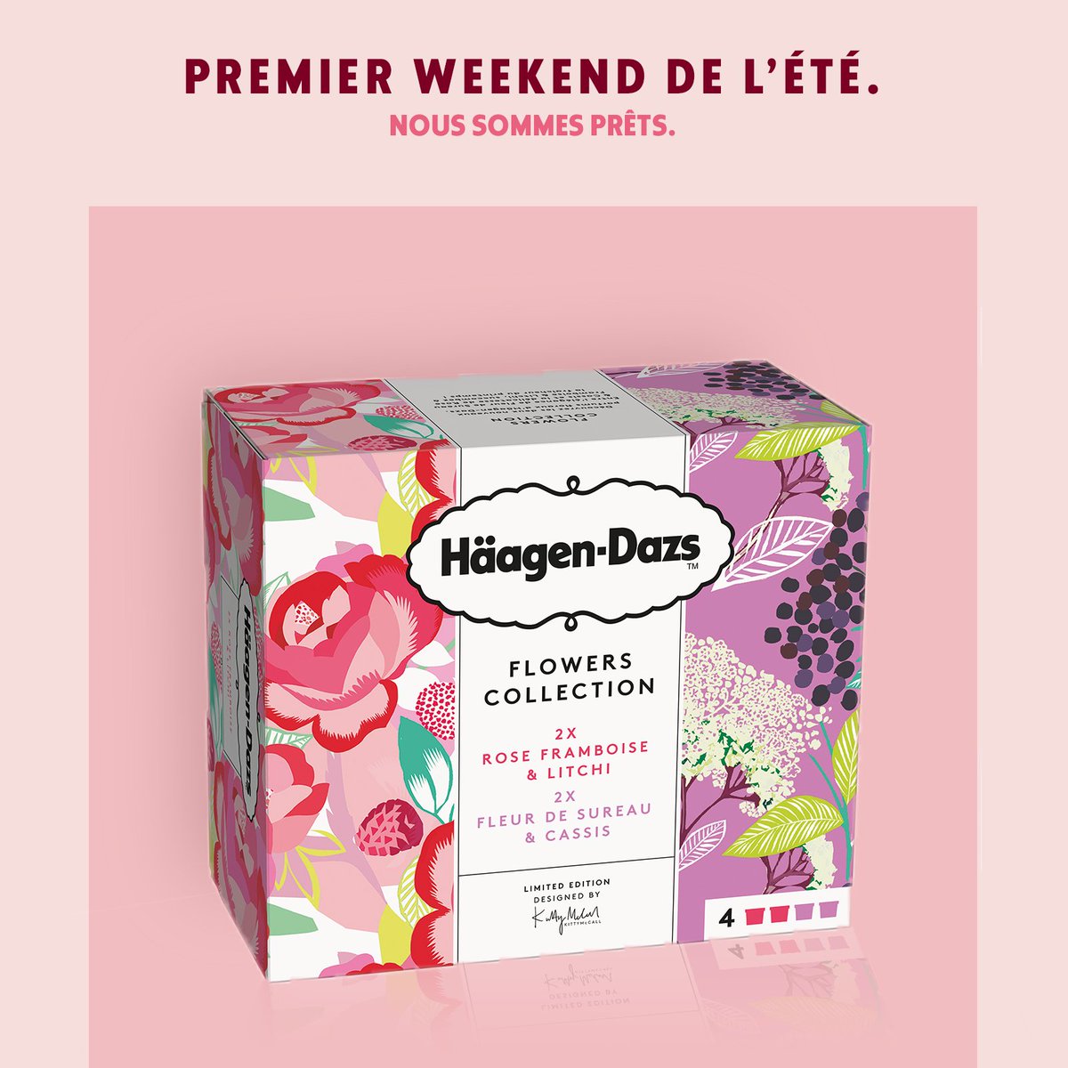 C’est le moment de déguster la minicup Lychee Raspberry Rose couplée avec le parfum Elderflower &amp; Blackcurrant, en exclusivité <a href="/Monoprix/">Monoprix</a> !