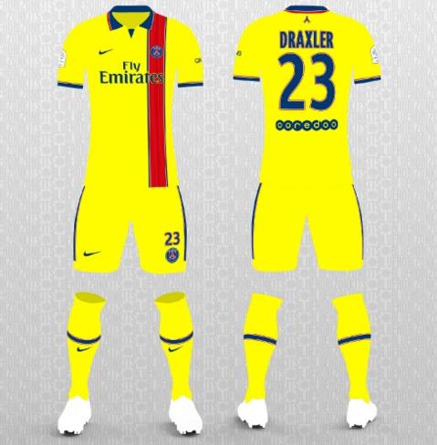 Designfootball Com On Twitter And Paris Saint Germain Are Getting A Yellow Change Kit Not Necessarily As Good As Bluehorizonkits Https T Co Zp1xtilvq9 Psg Https T Co 9ezcz5gldd
