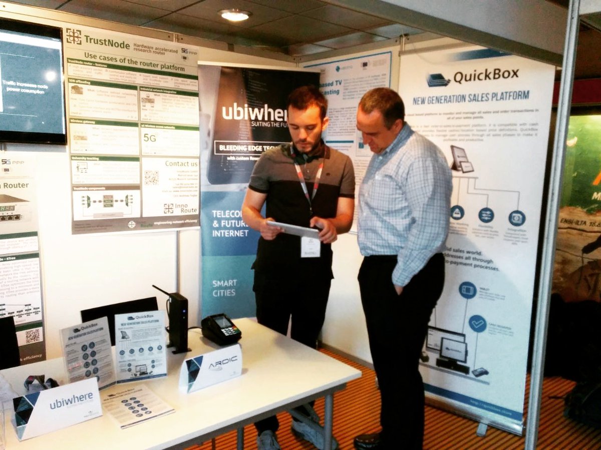 IoTIgnite's tweet photo. Our second day @EuCNC  Visit us at booth 34  @Ardictech https://t.co/CtpfZZ7BUS
