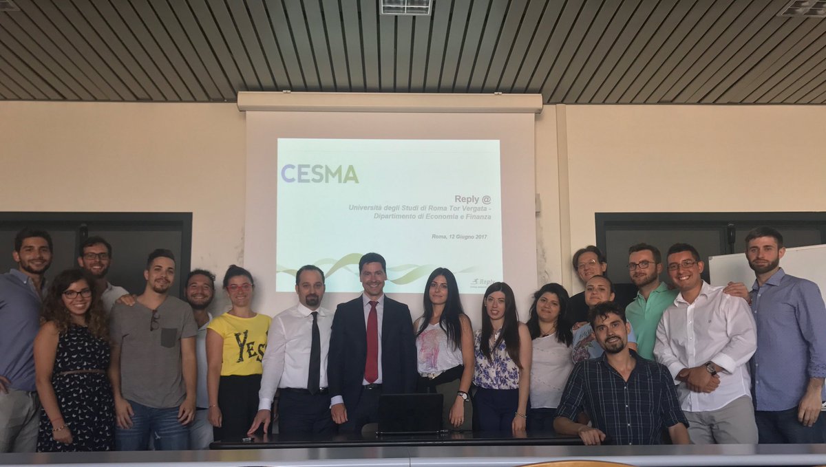 mastercesma's tweet photo. Un grande ringraziamento a @Reply_ITA per la loro preziosissima testimonianza aziendale. #mastercesma @borrasimone https://t.co/2eoWAV0pGp