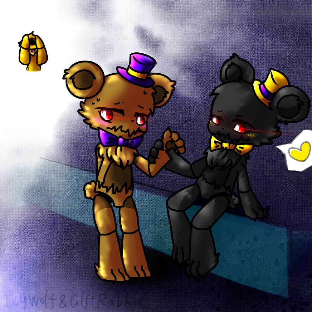 Nightmare Fredbear 2 finalizado - Desenho de pegasucosmicc - Gartic