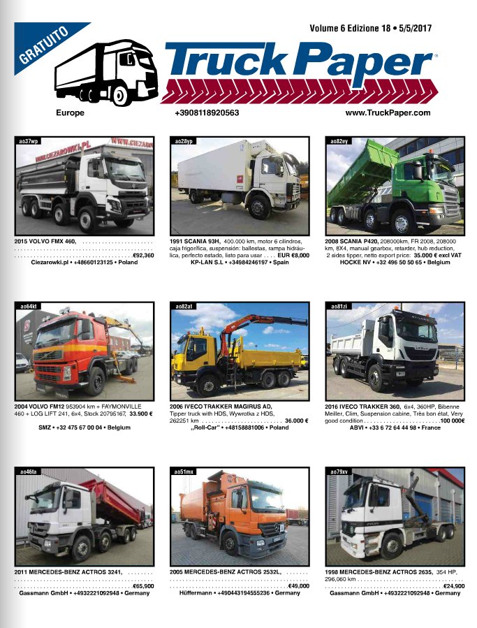 TruckPaperEuIt's tweet image. #camion - #rimorchi d'occasione su TruckPaper, l'unica rivista gratuita nel settore.Apri l'edizione digitale: machinerytrader.com/DigitalIssues/…