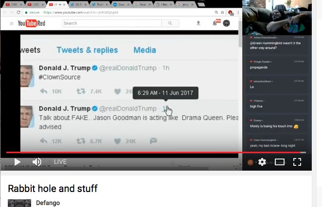 SkinnyJihadi's tweet photo. @_Lucy_Falconer @defango @HaGoodman OMG too funny:: #ClownSource @realDonaldTrump @defango ๐ https://t.co/JfWUzN3cK8