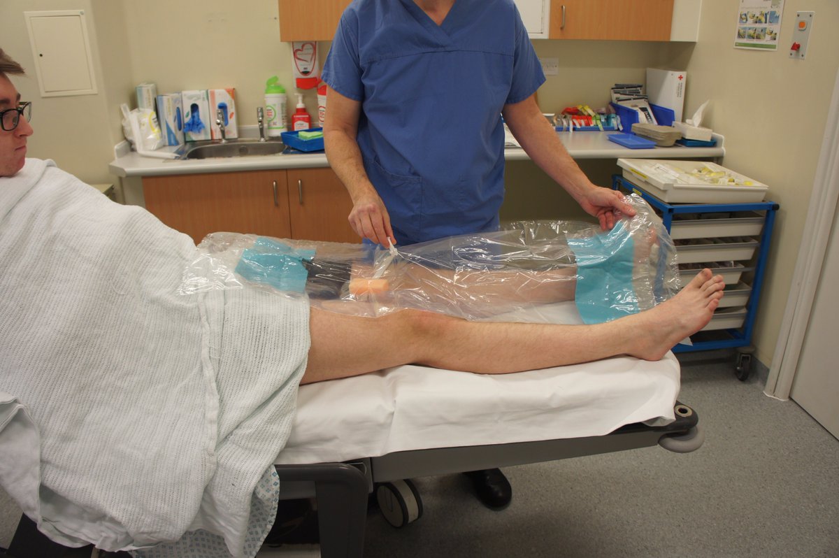 HealthcareArena's tweet photo. Our article on a new patient skin disinfection/preparation sleeve - Limb Sheath - is now live: https://t.co/v3yk5FwJfO #patientsafety #NHS https://t.co/Gh4OFQWX8h