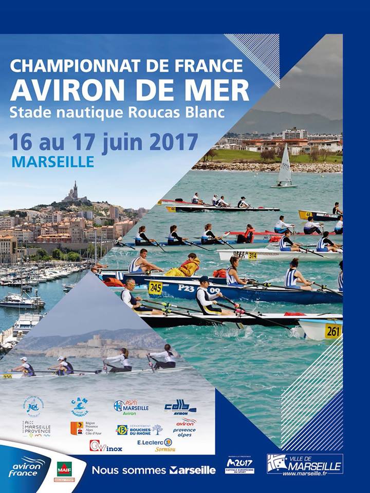 Rendez-vous ce week-end à <a href="/marseille/">Ville de Marseille</a> pour les France d'aviron de mer ! #aviron #coastal #rowing @Avironfrance