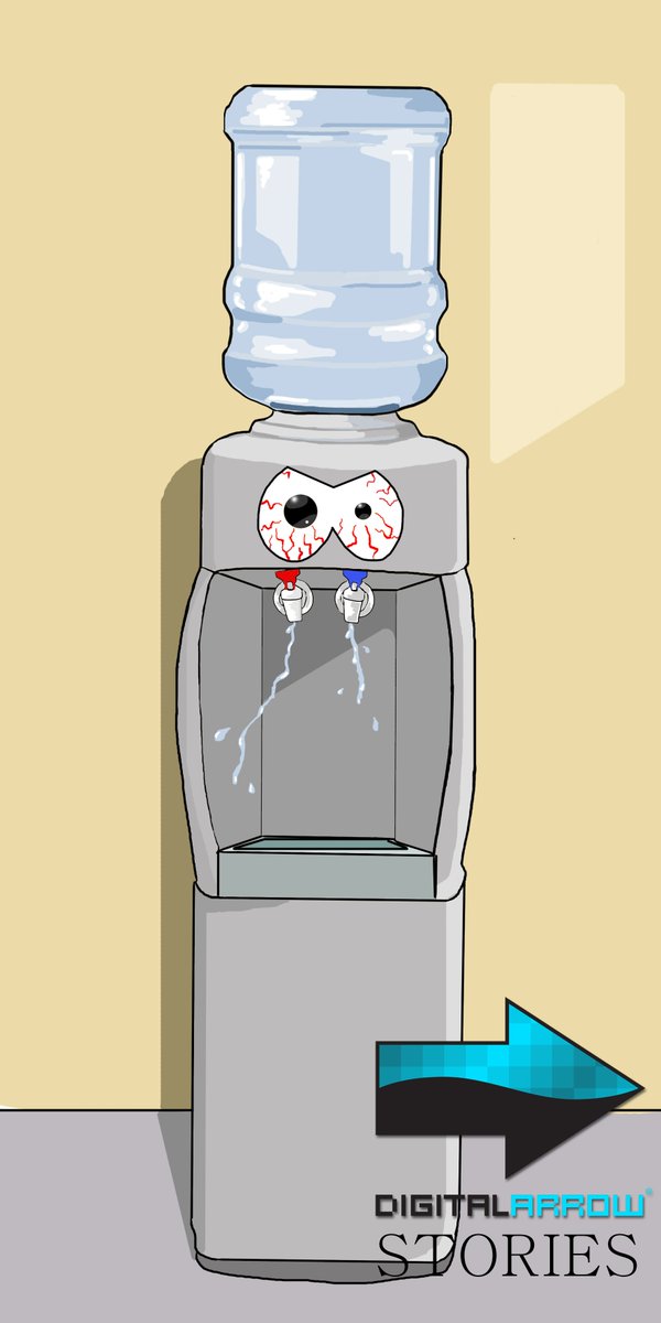 DigitalArrow's tweet photo. The water cooler was moved to the entrance hall and it decided that it will flood us slowly
#office #stories #DigitalArrow #gamedev https://t.co/fEkoVXXBnO