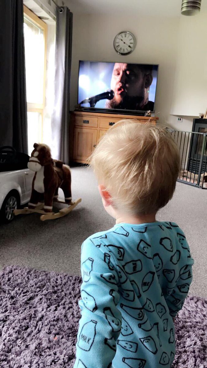 JenniferOmand's tweet photo. My 17th month old just loves your voice π as soon as your on he stops what he is doing π #hisfavouritesinger #ournewfavtoo @RagNBoneManUK https://t.co/BLRNW0utyg