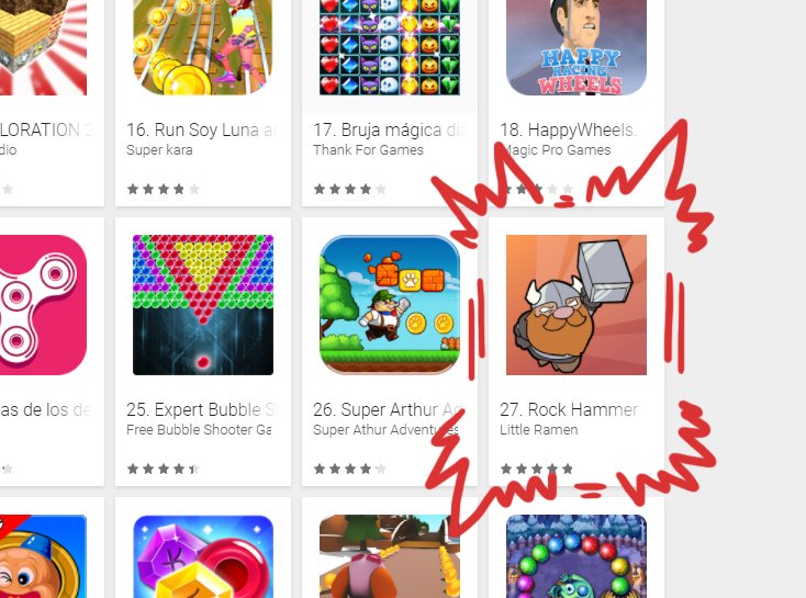 Phantom_Int's tweet photo. We are in the 27th place in the new arcade games category!
Play Here:
https://t.co/fGYXnCkm5U

#gamedev #indiedev #indiegame #android #game https://t.co/aIHj2cHVtS