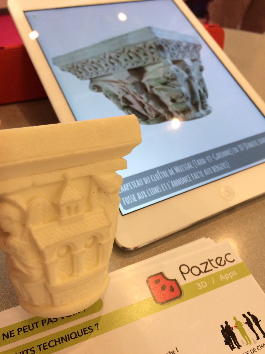 De la numérisation 3D à l’impression 3D, en passant par la visu sur mobile, pour en savoir plus-> stand 122! @SDEntrepreneurs #SDE2017