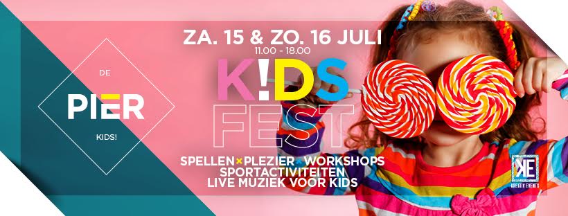 OnzePier's tweet photo. Een event voor in de vakantieagenda... Op 15 en 16 juli wordt De Pier weer omgetoverd tot één groot kinderparadijs tijdens K!dsfest! 🎯 https://t.co/3DswQKq2CL