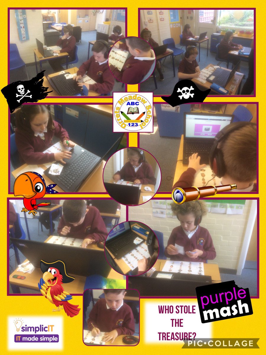 ITs4Schools's tweet photo. We created a @purpleMash #2Question &the children @orretsmeadow hunted for the pirate who stole the treasure - great fun! #computing #Wirral https://t.co/o6RZUYmThJ