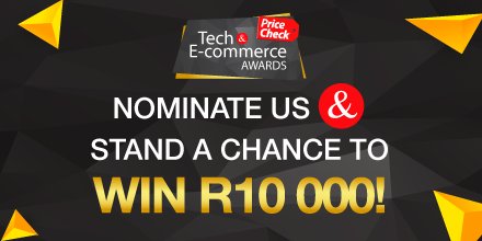 GumtreeAutoZA's tweet photo. Nominate your fave (us, obviously!) online classifieds site in the 2017 @TechEcommAwards &amp; you could win R10k! https://t.co/HqzikyhdyA https://t.co/ylYdoJhhXJ