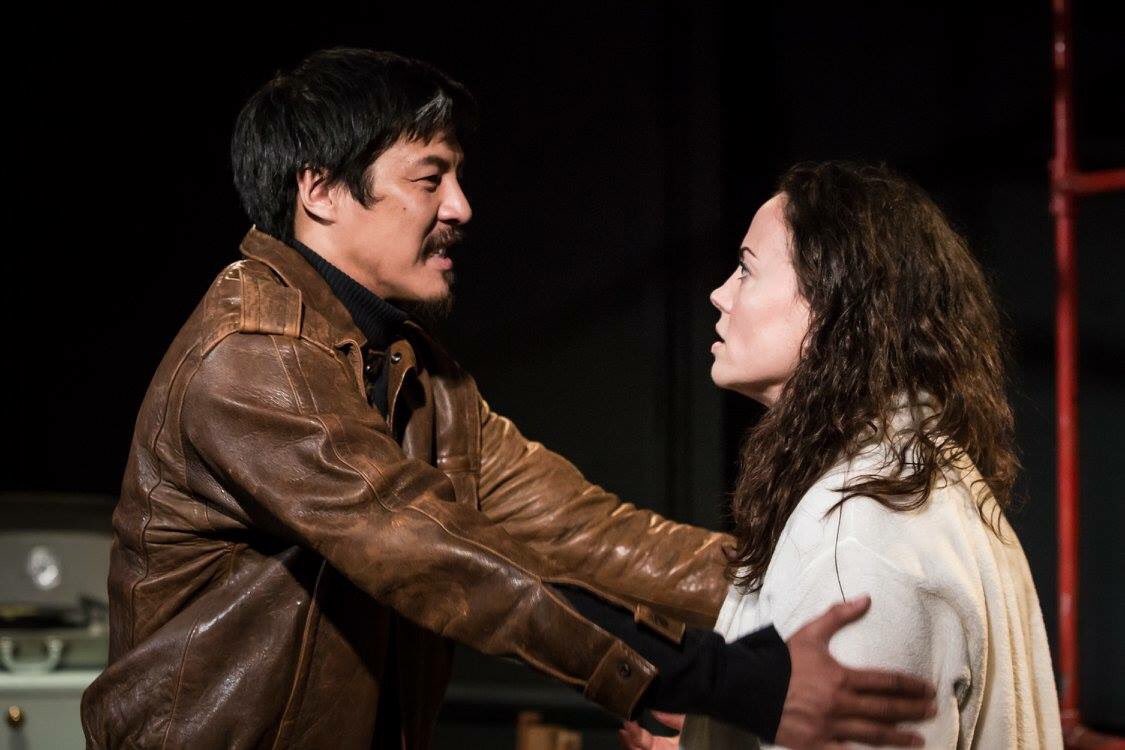 WrestedVeil's tweet photo. Last show 2pm today!! Don't miss it!! Our first full production has gone amazingly! Amazing cast and team! @Footprints_Play @finborough https://t.co/sTQuh23Wp6