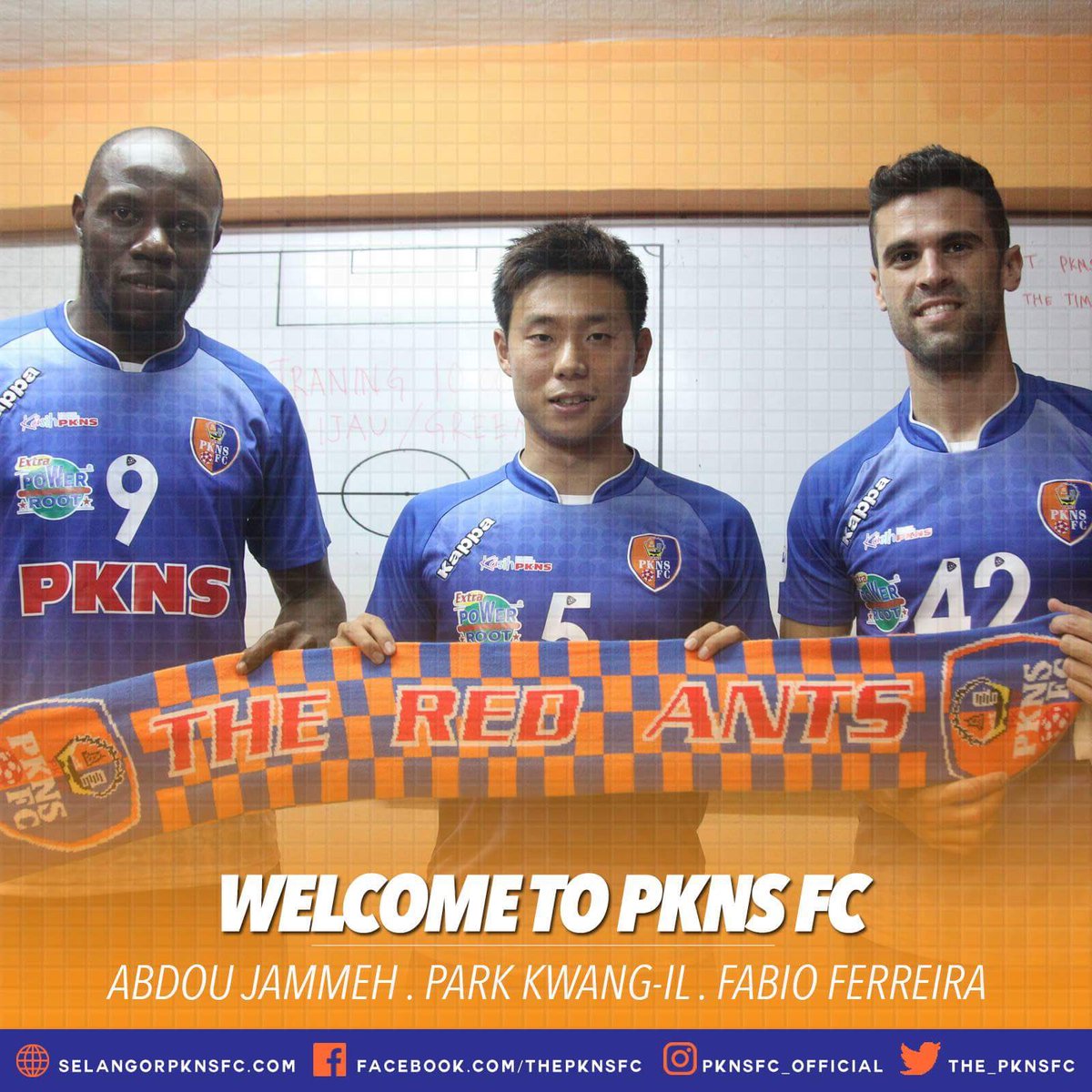 Yosuke マレーシア スーパーリーグのpkns Fcがガンビア代表dfアブドゥ ジャメ 31 昨シーズンまで愛媛fcでプレーした韓国人mfパク カンイル 26 元u 19ポルトガル代表mfファビオ フェレイラ 28 をそれぞれ獲得した模様 T Co 5pk1cruott