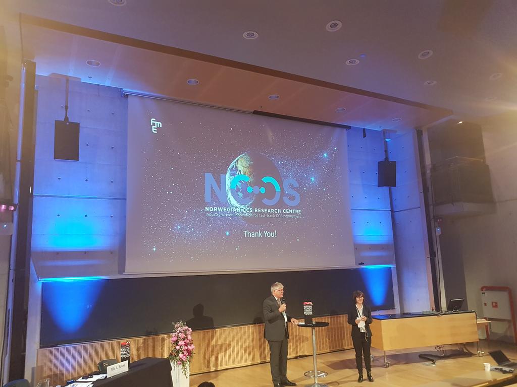 SigmundStorset's tweet photo. "I'm sure @NCCS_FME will contribute to making CCS happen!" says Mona Mølnvik, NCCS Centre Director. #TCCS @SINTEFenergy https://t.co/bgUDY3a200