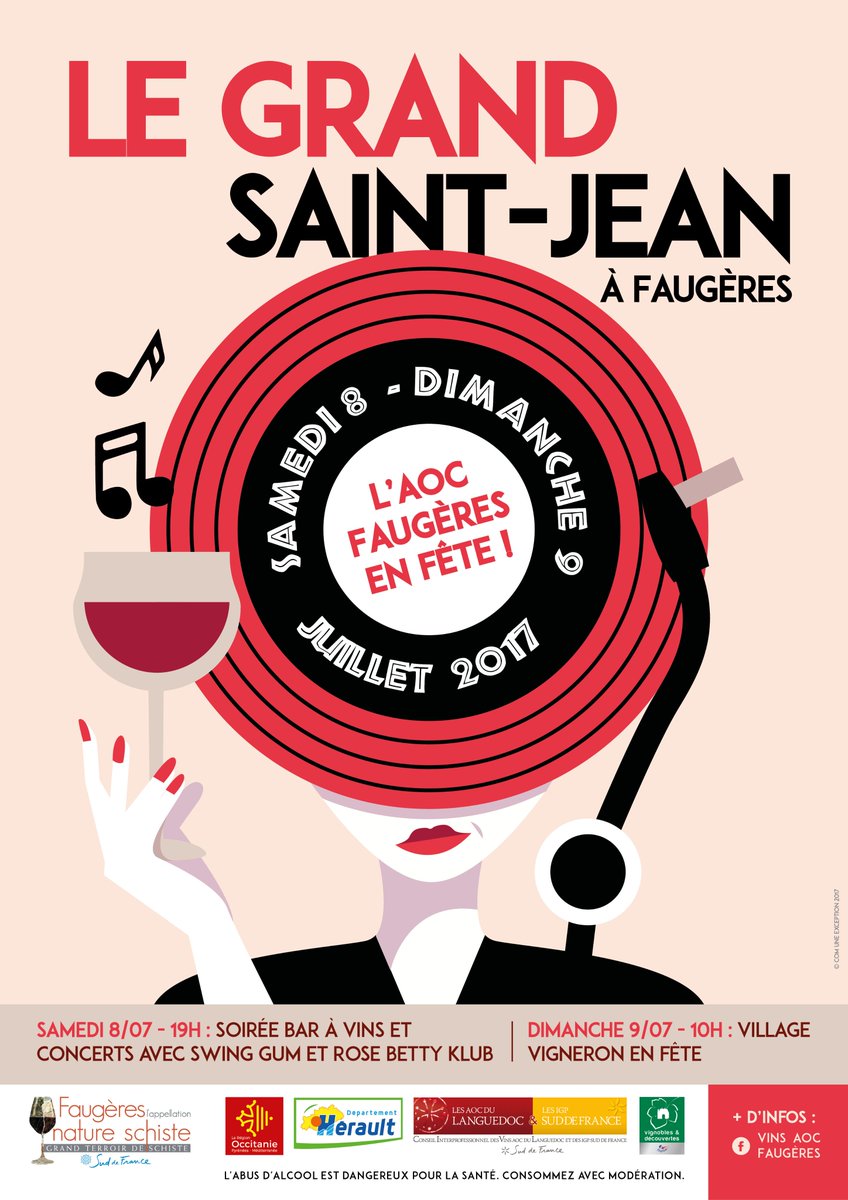 VinsAOPFaugeres's tweet image. SAVE THE DATES ! #winelovers #winelover @terroirschistes #wine #holidaytime #LiveMusic #Swing #Jazz #SouthOfFrance #fun #sun #sunset