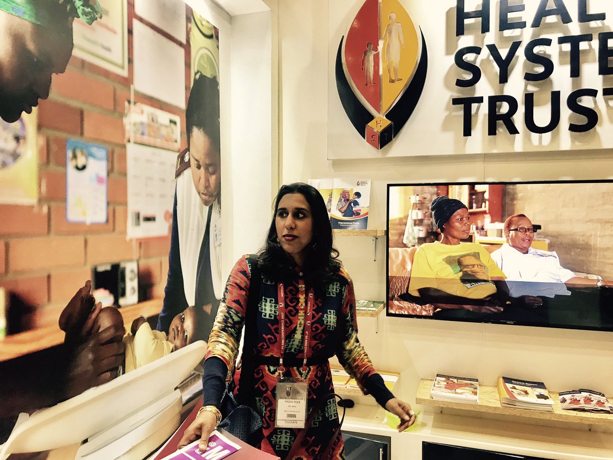 PeerNazia's tweet photo. @HST_health #healthsystemstrust at the #SAAIDS2017 @moeti_themba @lindanmdl @Nolulove @MaxEbrahim @leftyspeaks #healthsystems #strengthening https://t.co/qkEOCN7lLX