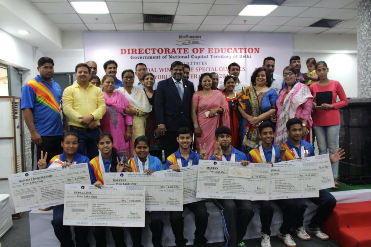 SobDelhi's tweet photo. Some More Pictures of felicitation Ceremony of our Athletes https://t.co/SlJ0CvsFro