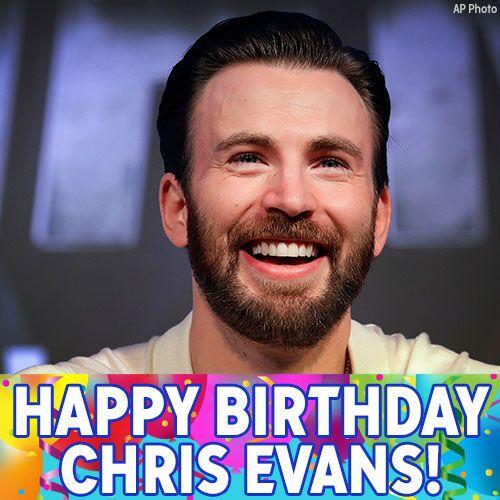 Happy Birthday, Cap! Wishing a super day to Chris Evans, best known for playing Marvel s Captain America. 