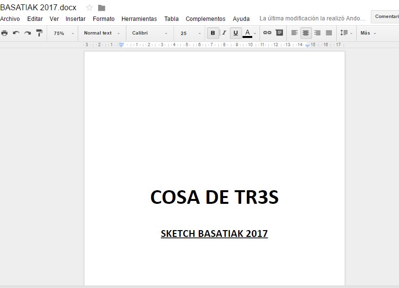Aurten ere bai!! ¡Este año también! #onemoretime <a href="/cosadetr3s/">Cosa de Tr3s</a> <a href="/Basatiak1990/">Basatiak</a> #sketch #fiestasdevitoria #guion #rodaje