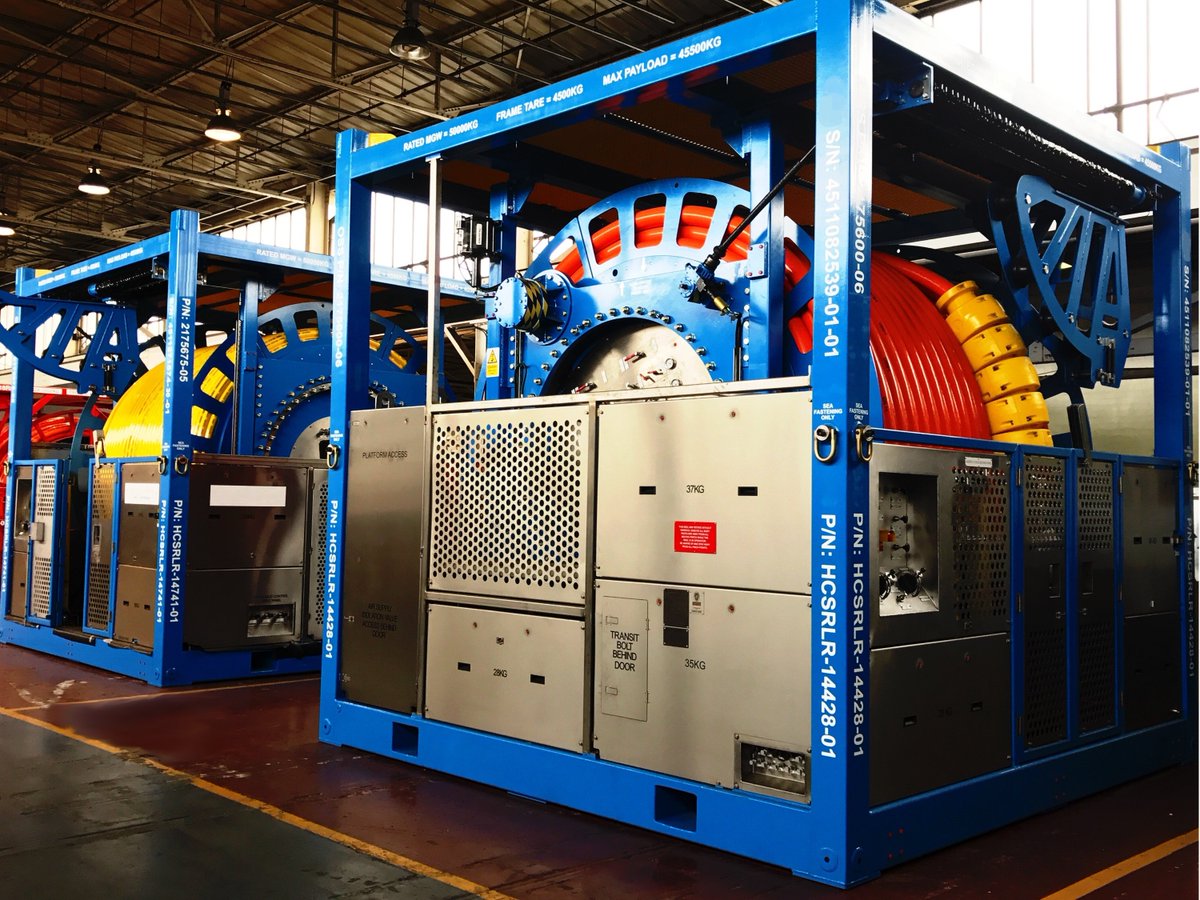 HCSControl's tweet image. HCS design &amp;amp; manufacture dual-certified umbilical reelers for shallow or deep water applications #HCS #Reelers
