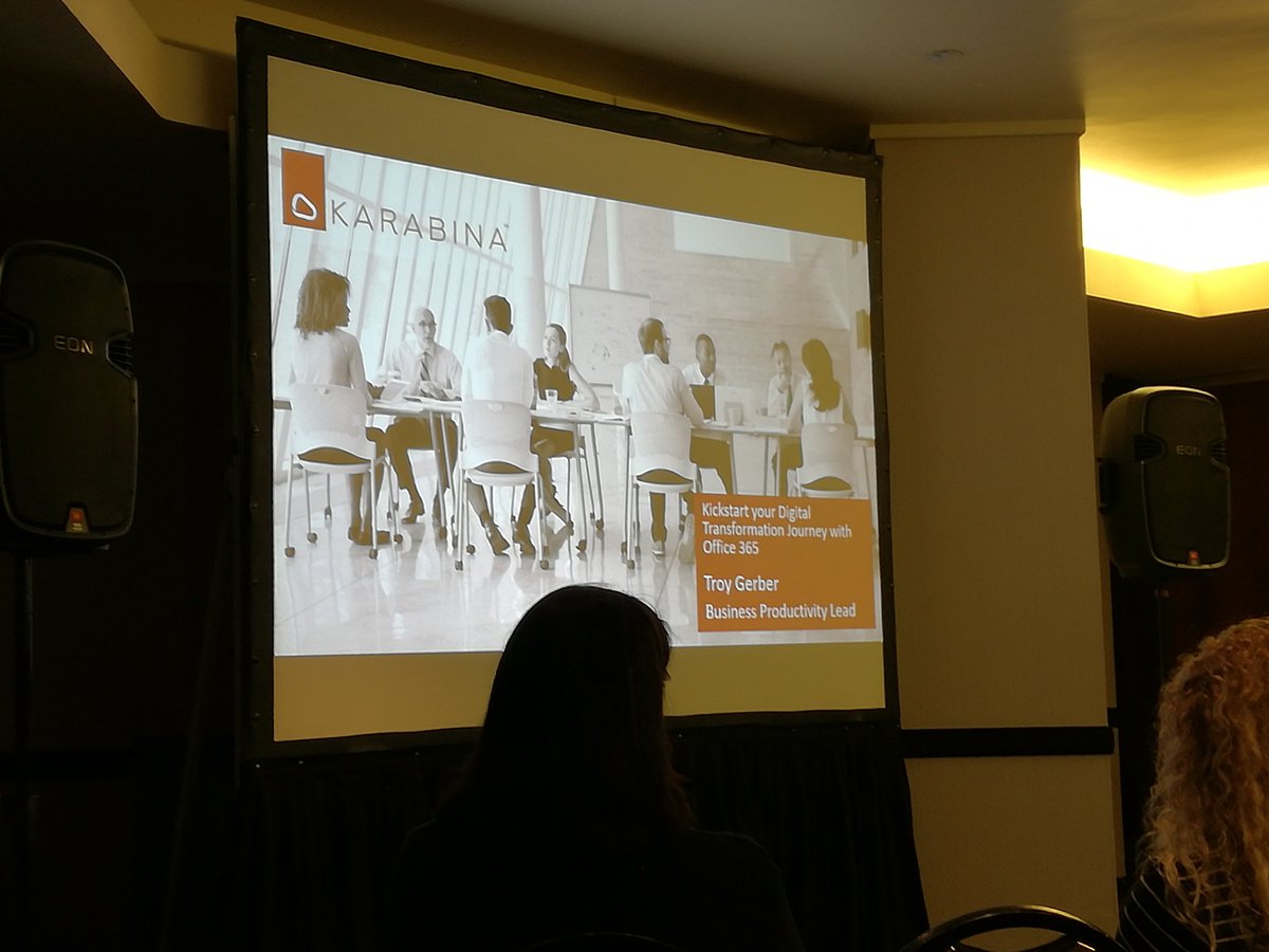 rheemie's tweet image. Kickstart your Digital Transformation Journey with Office 365, @troysgerber @Karabina @share4business #share4biz @eventfulgroup