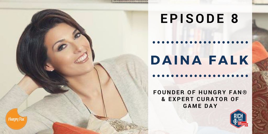 richtakesports's tweet photo. LISTEN NOW! @TheHungryFan  is our guest. Daughter of a sports super agent, she has her own vision with Hungry Fan. https://t.co/Kuovj5sBBB https://t.co/uXP2s81fVz
