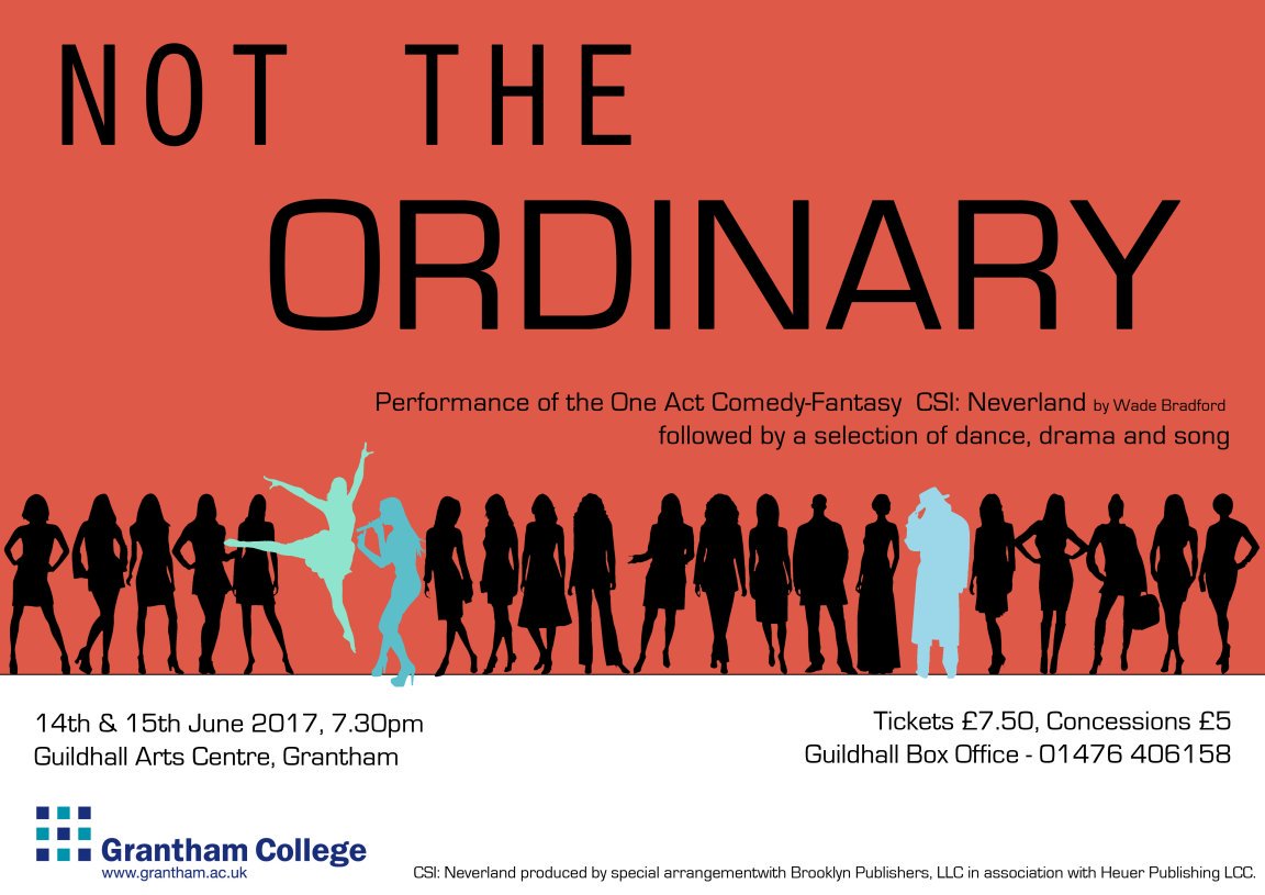 Grantham College & University Centre (@granthamcollege) on Twitter photo Come to <a href="/Guildhall_Arts/">GuildhallArtsCentre</a> where our #PerformingArts students will be showcasing their work on the 14th and 15th June.
Get your tickets now! Come to <a href="/Guildhall_Arts/">GuildhallArtsCentre</a> where our #PerformingArts students will be showcasing their work on the 14th and 15th June.
Get your tickets now!