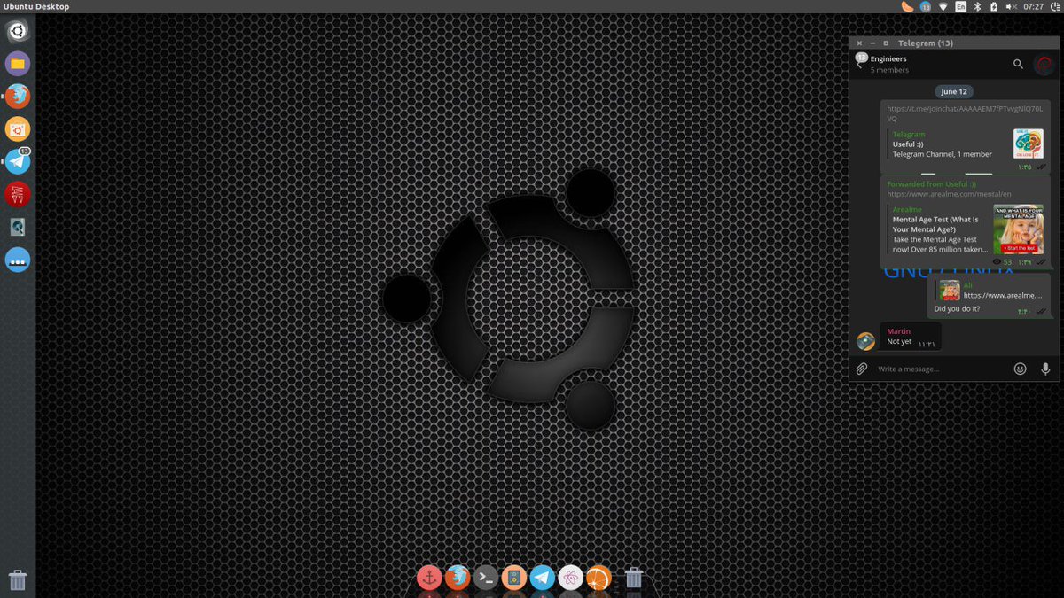 In #rel️  with #Ubuntu :D