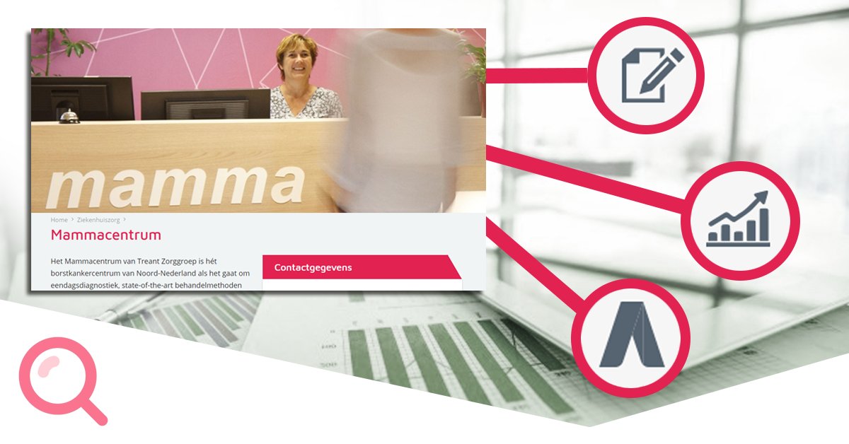 Wij hebben aan de vindbaarheid van één van onze klanten verbeterd. We hebben o.a. SEO werkzaamheden uitgevoerd. mssolutions.nl/seo/