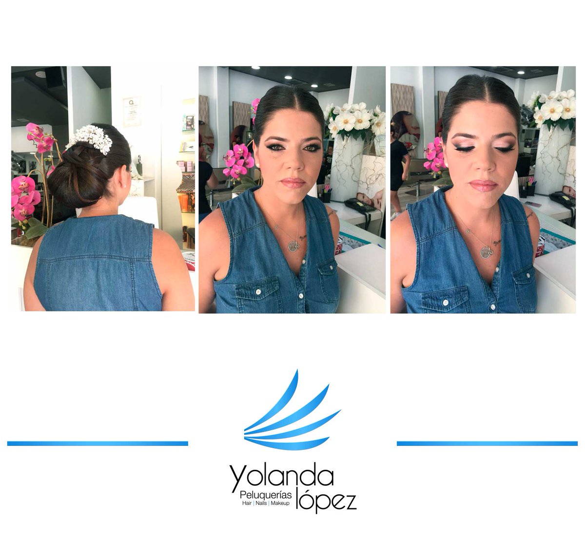 YLPeluquerias's tweet photo. 👰🏻Y después de la Pre-Boda, llegó la #Boda. Gracias a Yolanda por confiar en nosotros para uno de los días más importantes de su vida. https://t.co/IZuZ5RzslZ