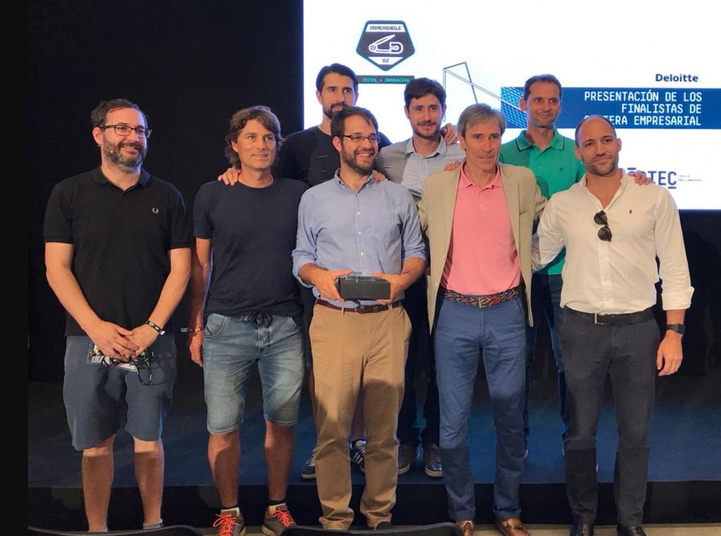 joinsp's tweet photo. Gracias por todo @ImperdibleCotec. Encantados con el premio y con el evento! @Deloitte_ES #canteraEmpresarial https://t.co/nGNXB7dFfs