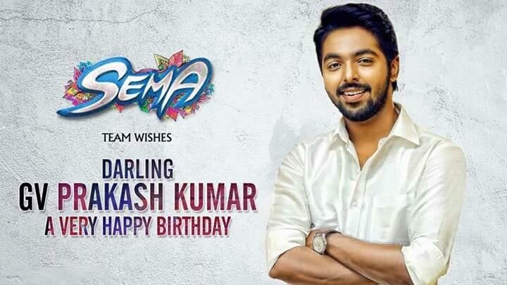 Happy Birthday Gv Prakash Kumar Anna 