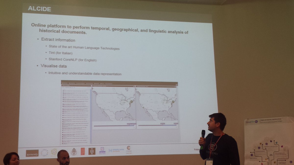 FutureTDM's tweet photo. Flash presentations during the lunchbreak of @iDSC_2017 in the demo room - part 1! #IDSC2017 #FutureTDM https://t.co/k6pTWARzGk