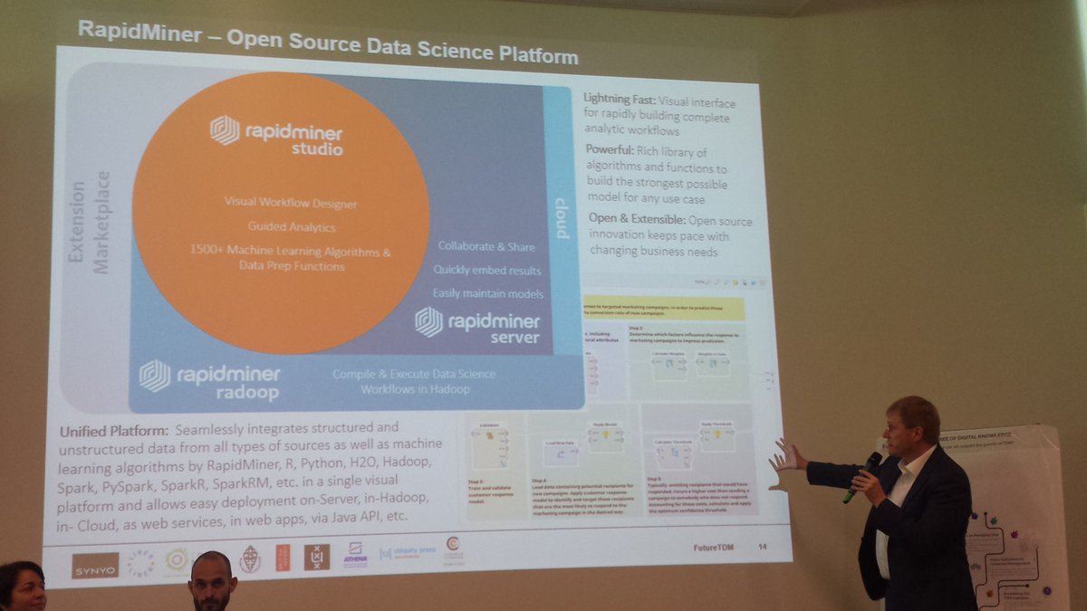 FutureTDM's tweet photo. Flash presentations during the lunchbreak of @iDSC_2017 in the demo room - part 2! #IDSC2017 #FutureTDM https://t.co/GjSe61Gqbv
