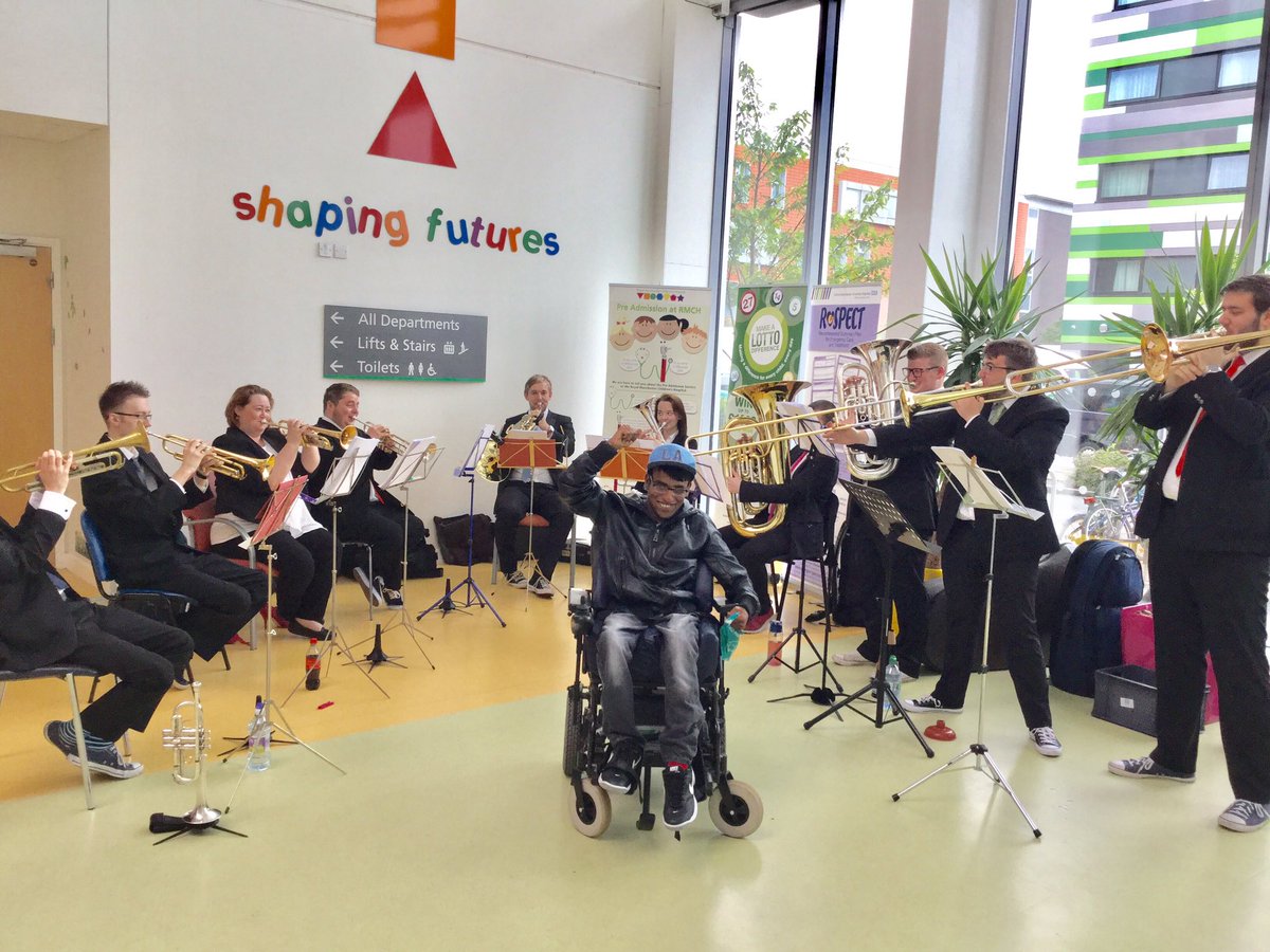 Me with the Brass Band at Shaping Futures at <a href="/CMFTNHS/">CMFTNHS</a> 

Anustan