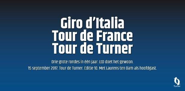 Drie grote rondes in één jaar. <a href="/laurenstendam/">laurenstendam</a> doet het gewoon. Fietsende managers en bestuurders: schrijf je in op turner.nl/tourdeturner