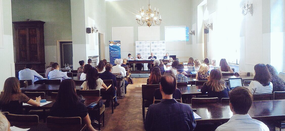 SIOItweet's tweet photo. Joining the celebration of the United Nations #worldOceanDay 🐳 w/ the workshop #OceanCommons @SIOItweet #SaveOurOcean https://t.co/s3XzChfBby