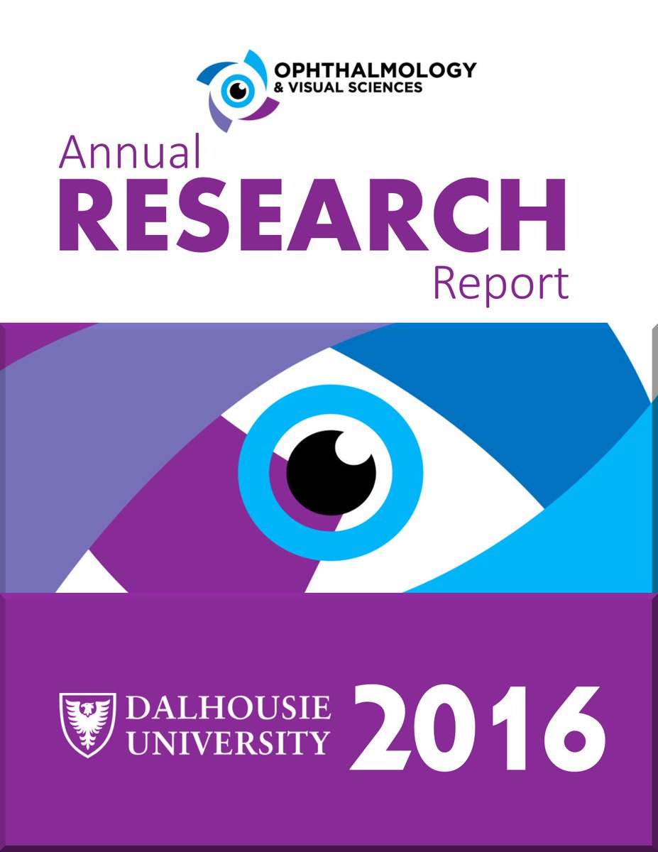 dalophtho's tweet photo. The 2016 Dalhousie University Department of Ophthalmology and Visual Sciences Research Report is now available. https://t.co/pW5KR03Kfl https://t.co/EMwK5kTDbn