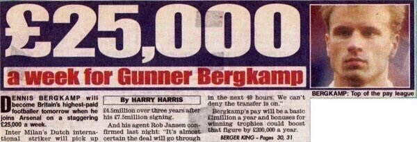 Remember when a £25k a week salary made headlines? 😂
