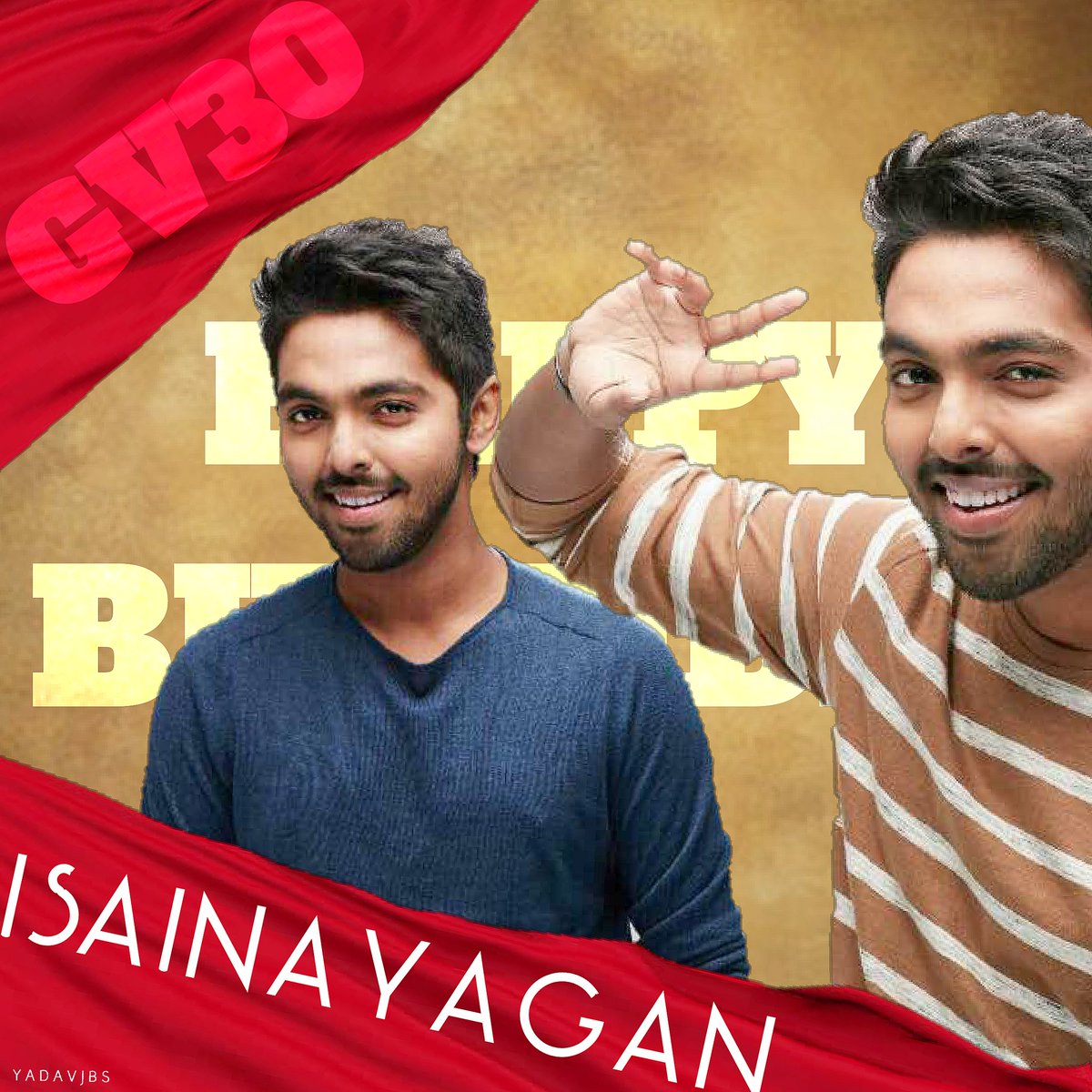 _YadavJBS's tweet photo. #HBDDarlingGVP @gvprakash #Design21 https://t.co/BFG3VjjQaJ