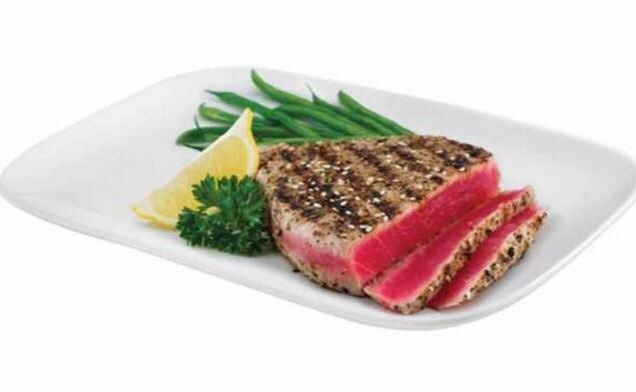 NatBlueSeafood's tweet photo. Responsibly sourcedπ£, Sushi quality π£ @FairTradeCert π#AhiTuna π now available @GroceryOutlet Fish You Can Feel Good About #SeafoodSwitch https://t.co/CVhCCgX5Bi