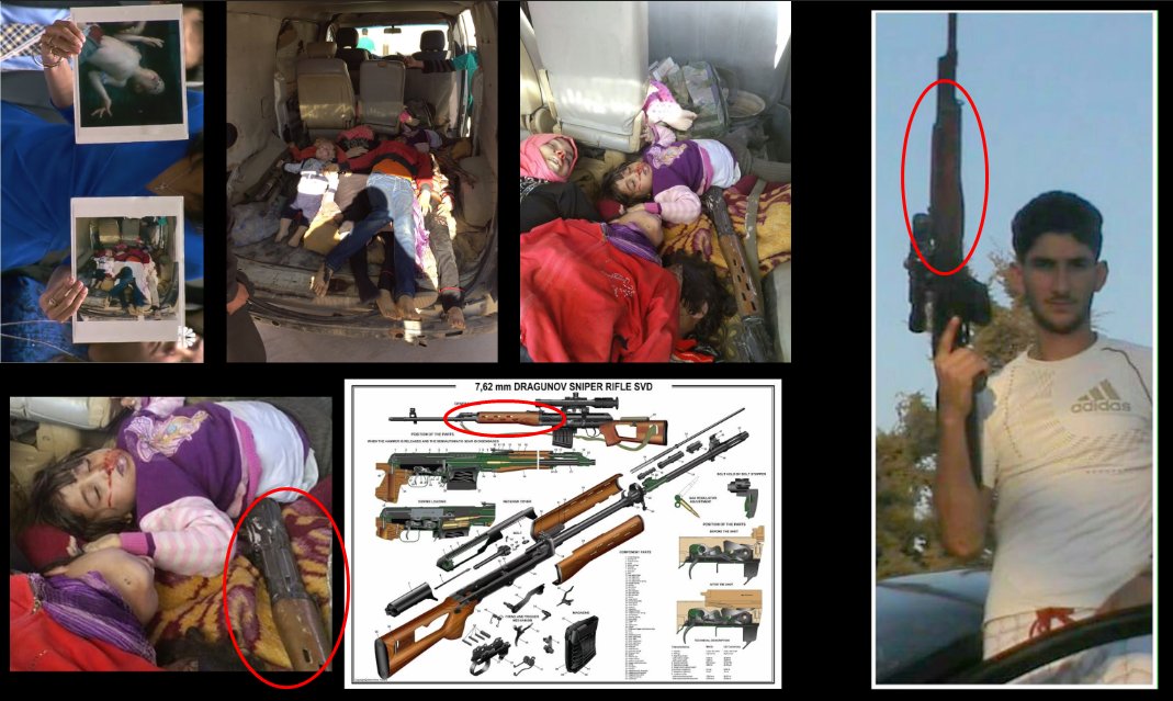 MichaKobs's tweet photo. #Idlibgasattack #Syriahoax #Khan_Sheikhoun #KhanSheikoun #Khan_Sheikoun #KhanShaykun Mrs. Haley showed UN the sniper rifle of the father. https://t.co/VRauxyxnP4