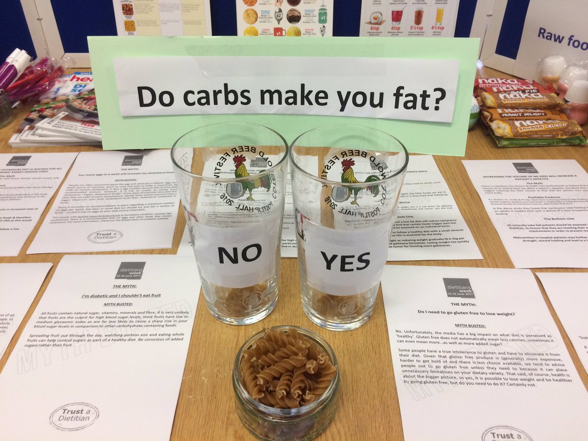 gemkirkby's tweet photo. Don't demonise single nutrients - it's not helpful! #mythbusting @BrDieteticAssoc @DietitiansWeek @gloshospitals https://t.co/QmnOSwvOJ6