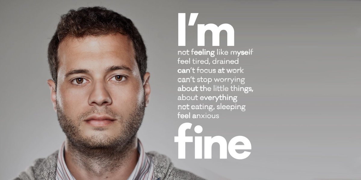 Its #MHW2017 our survey last year found men living with mental health problems are less likely to seek help #ImFine mentalhealth.org.uk/news/survey-pe…