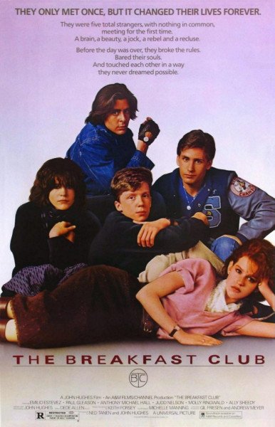 We The Breakfast Club. (And Happy Birthday, Ally Sheedy!)  