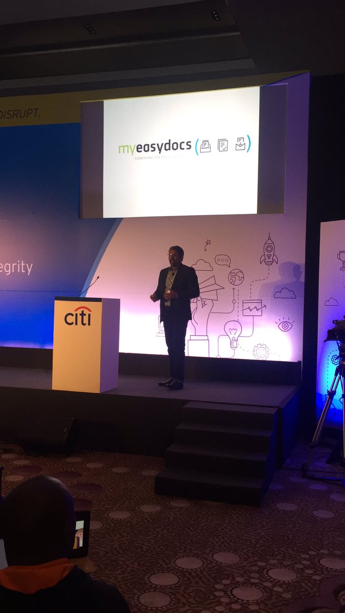 tomtharakan's tweet photo. #myeasydocs #docswallet #directverify #digitallocker presenting #CitiT4IChallenge https://t.co/i3TYq7oGjE