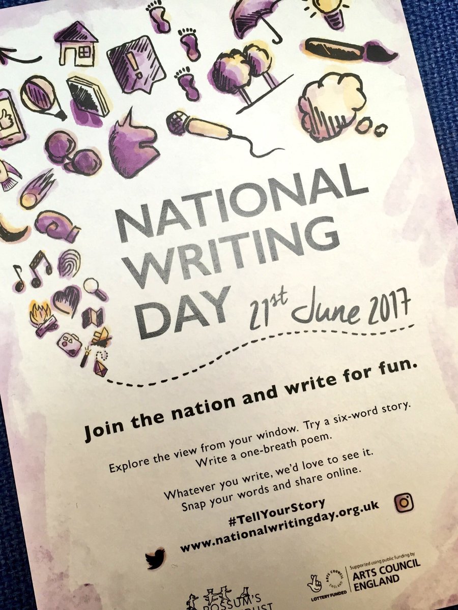 clpe1's tweet image. #NationalWritingDay flyers are ready to give to our #GettingItWrite delegates